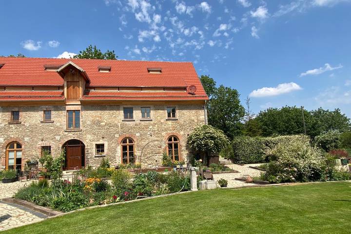 Ferienwohnung für 5 Personen, mit Garten und Ausblick in Sachsen-Anhalt