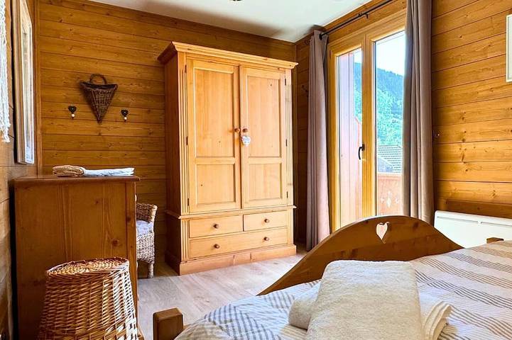 Entire apartment, Z-Chalet Mitoyen 8B., Z-Chalet Mitoyen 8B. in Mont-Saxonnex, Bonneville region