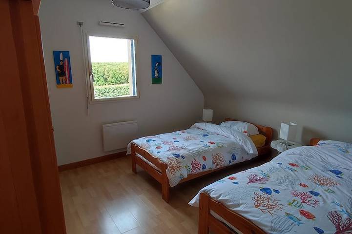 Location de vacances pour 6 personnes, avec jardin et balcon à Plozévet - 4