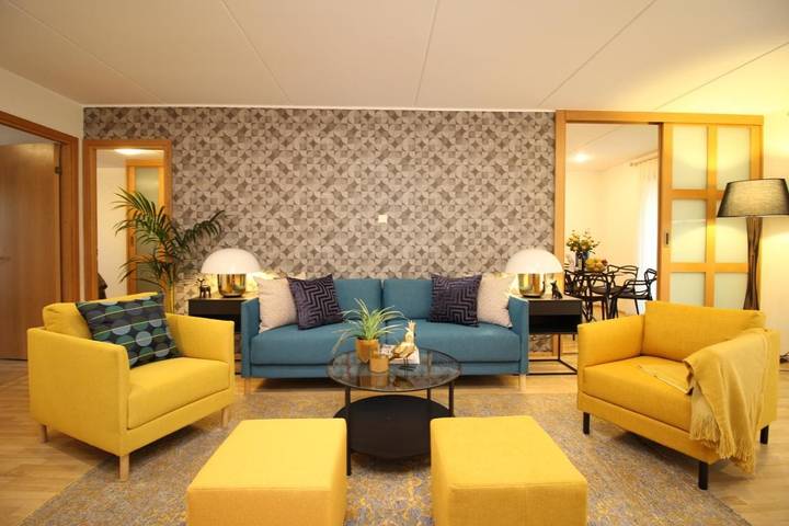 Apartamento de vacaciones para 6 personas, con terraza además de sauna y vistas - 1