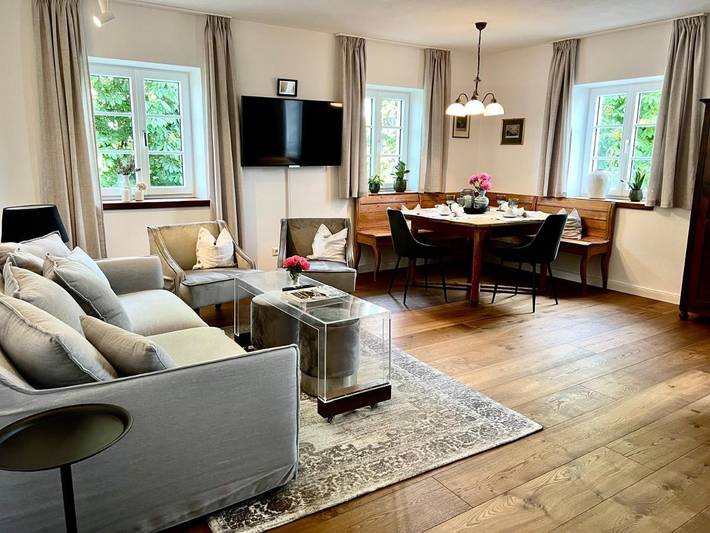 Ferienwohnung für 7 Personen, mit Whirlpool und Garten in Innviertel