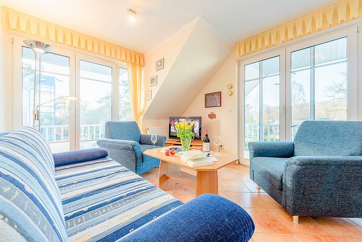 Ferienwohnung für 4 Personen, mit Balkon in Baabe - 3