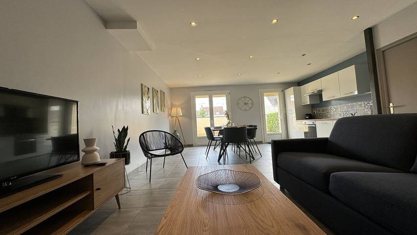 Maison de vacances pour 6 personnes, avec jardin et terrasse