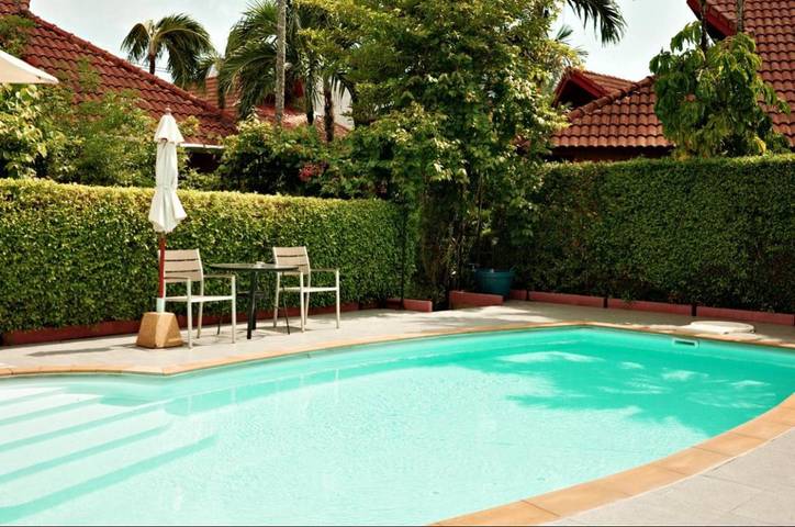 Maison de vacances pour 4 personnes, avec piscine ainsi que jardin et vue