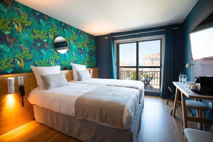 Hôtel pour 2 personnes, avec terrasse