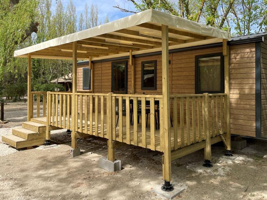 Camping Lodges & Nature - Mobilheim 6 personen in Avignon, Vaucluse