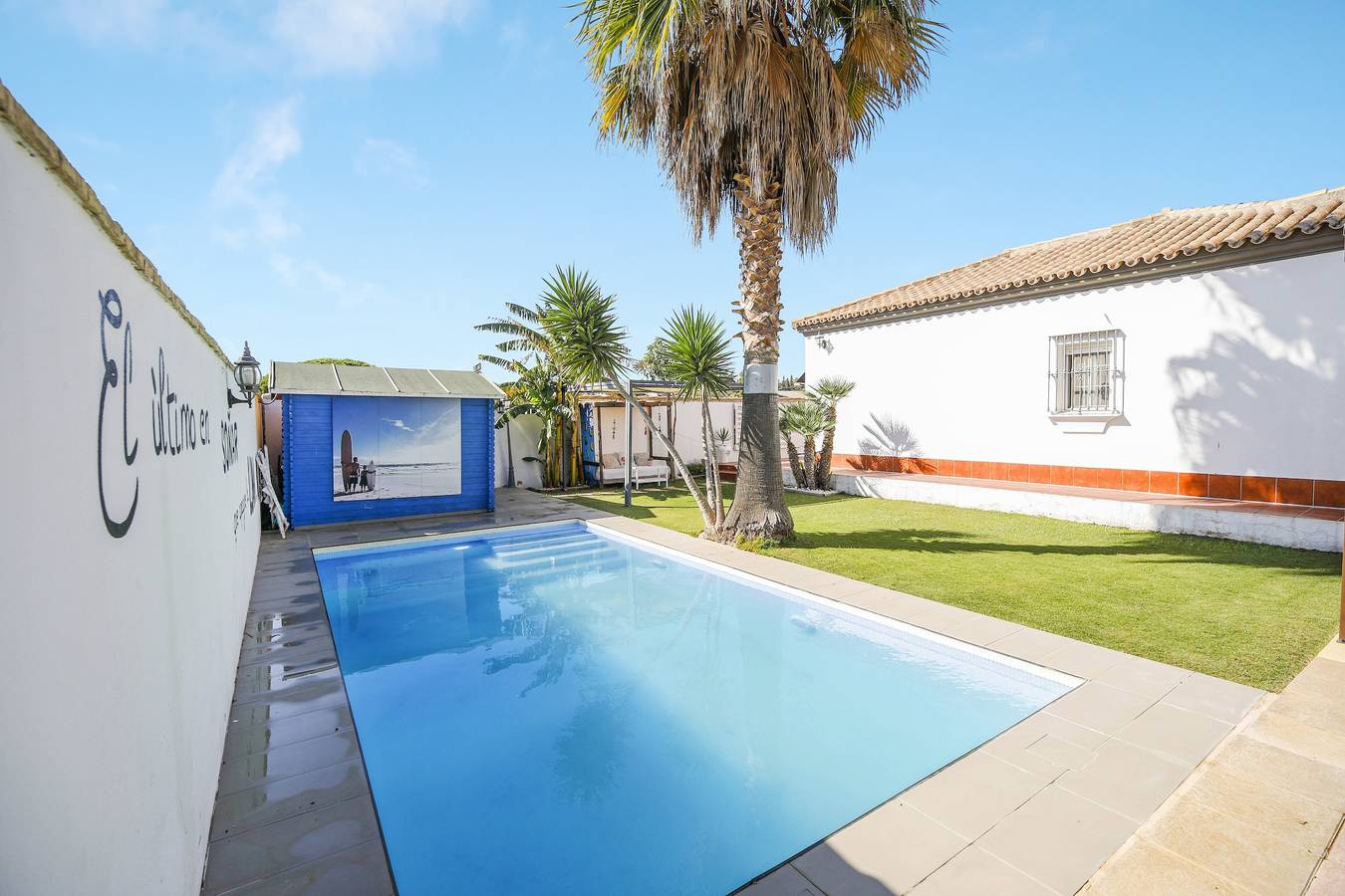 Familienfreundliches Chalet mit privatem Pool und Klimaanlage in Chiclana de la Frontera, Costa de la Luz