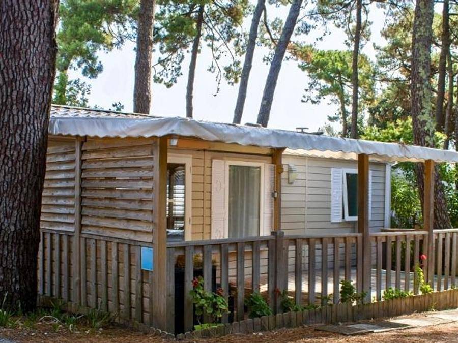 Camping Les Pins d'Oléron - Mobilhome 4 personnes - Mobile home Tortuga**** 4 personnes in Le Grand-Village-Plage, Côte de Beauté