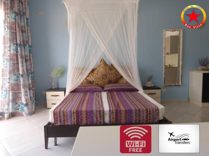 Gîte pour 2 personnes, avec terrasse ainsi que vue et vue sur le lac dans Sal Rei - 3