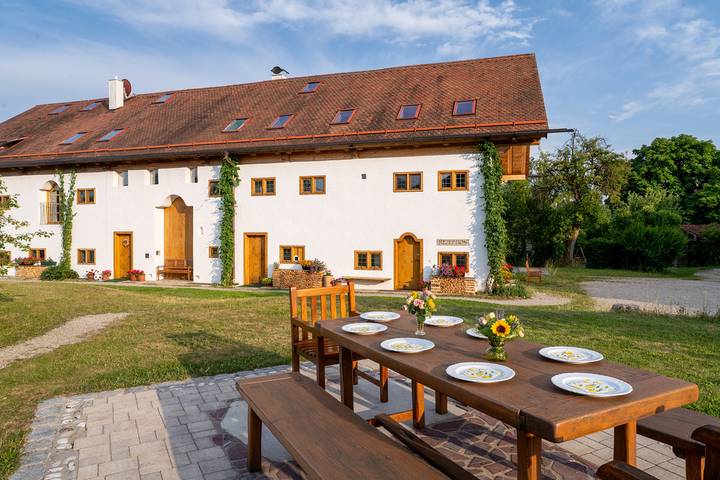 Ferienwohnung für 4 Personen, mit Sauna in Eggstätt