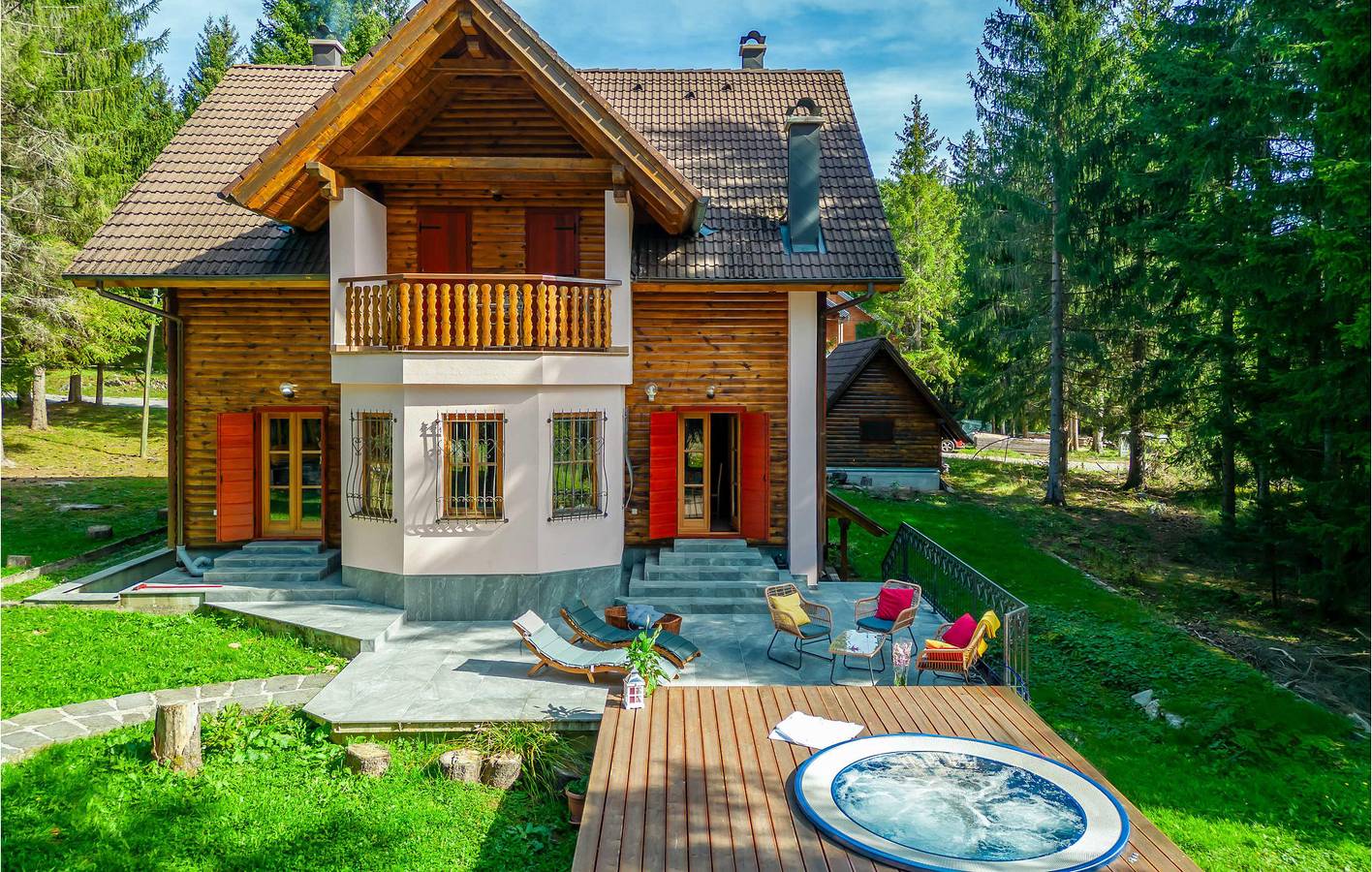 Holiday home for 8 people with terrace in Mrkopalj, Primorje-Gorski Kotar