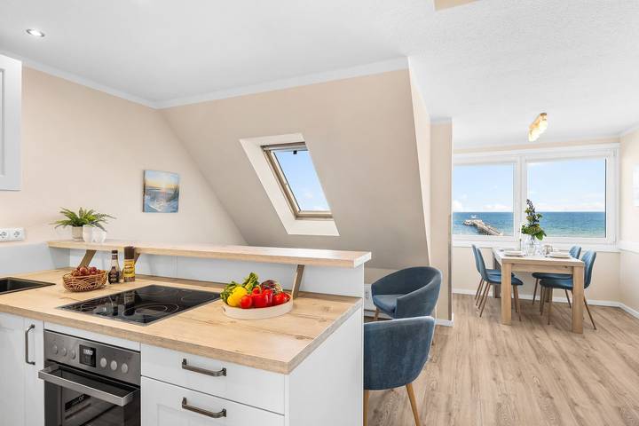 Ganze Wohnung, Ferienwohnung Strandblick – Meerblick, Wohlfühlmomente & Urlaubsglück in Schönberg, Südliche Ostseeküste