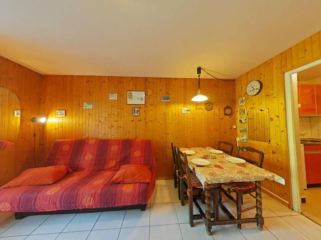 Estudio entero, Résidence le Planay - Estudio para 4 personas (0B) in Le Grand-Bornand, Región de Annecy