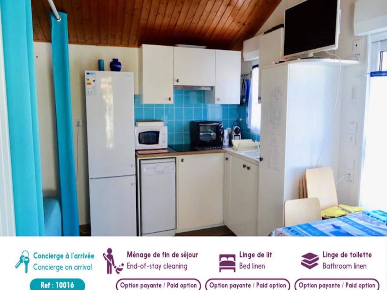 Appartement entier, Appartement à Noirmoutier près de la plage de sable in La Guérinière, Noirmoutier