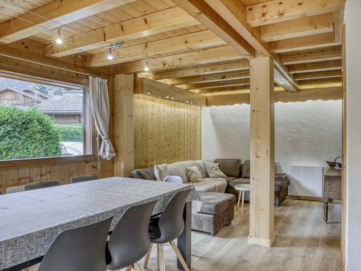 Chalet pour 10 personnes, avec terrasse à Megève