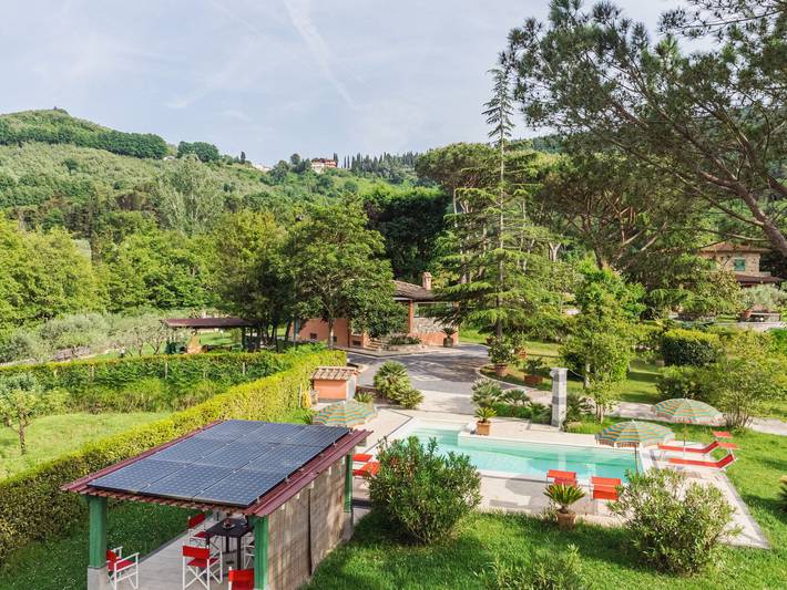 Location de vacances pour 6 personnes, avec vue et jardin à Camaiore - 3