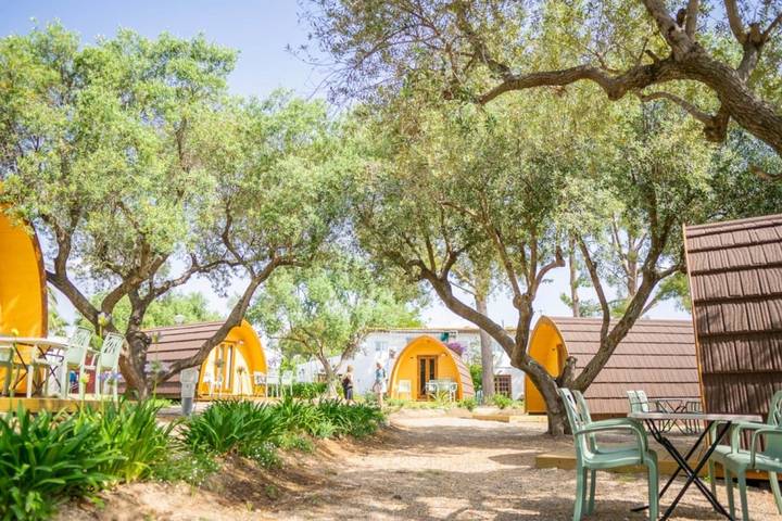 Camping pour 4 personnes, avec bassin pour enfant sur la Costa Dorada - 3