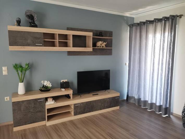 Vakantieappartement voor 3 personen, met terras in Lesbos