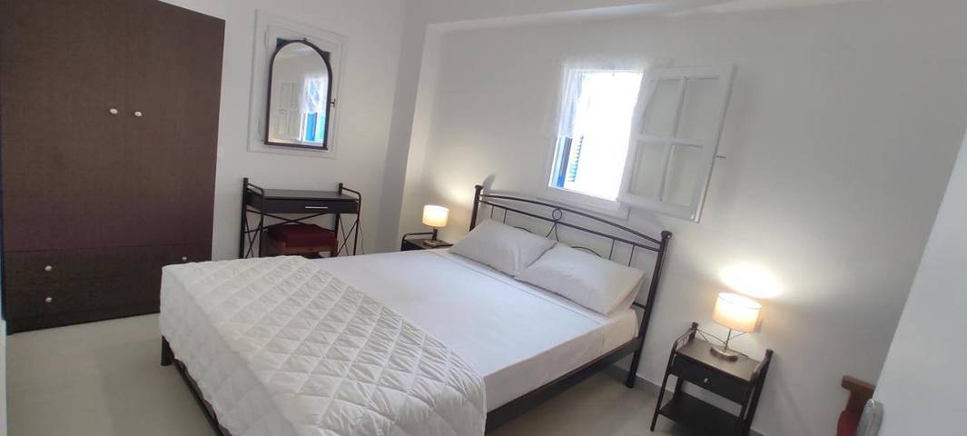 Vakantieappartement voor 5 personen, met balkon en whirlpool, kindvriendelijk op Karpathos