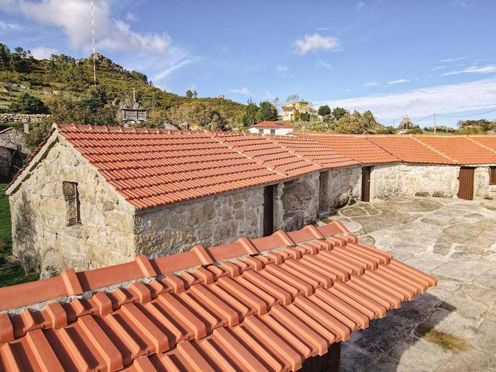 Ferienhaus für 2 Personen, mit Terrasse und Whirlpool sowie Garten und Ausblick