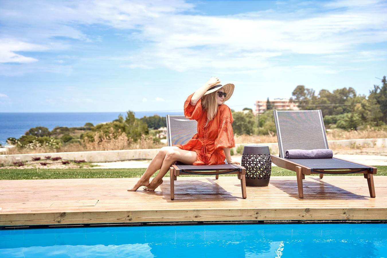 Villa für 7 Personen mit Pool in Rhodos