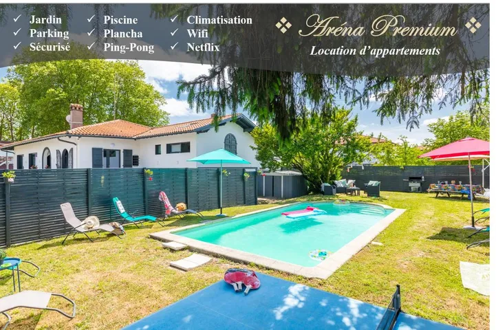 Villa für 6 Personen, mit Ausblick und Pool sowie Garten, kinderfreundlich - 1