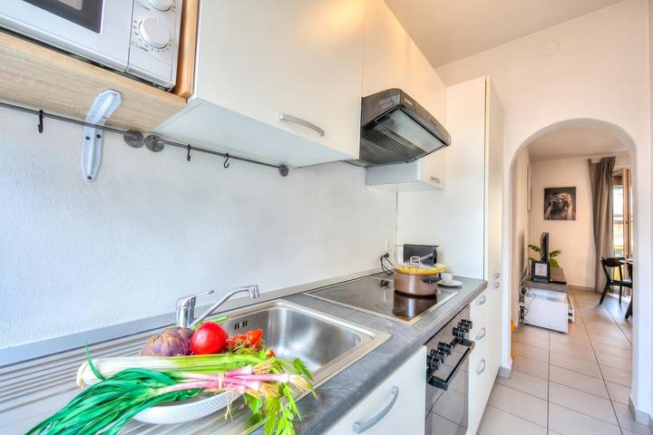 Ganze Wohnung, Casa Rosa with Balcony in Lugano in Lugano, Luganersee