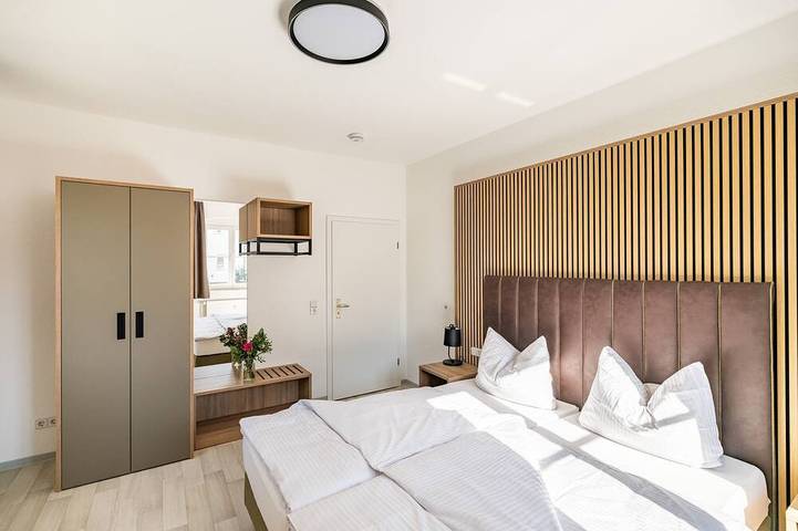 Ganze Wohnung, Gsw Gästewohnungen Karl-Marx-Straße 42, Whg 3 (1.Og li.) - Gsw Gästewohnungen in Guben, Cottbus und Umgebung