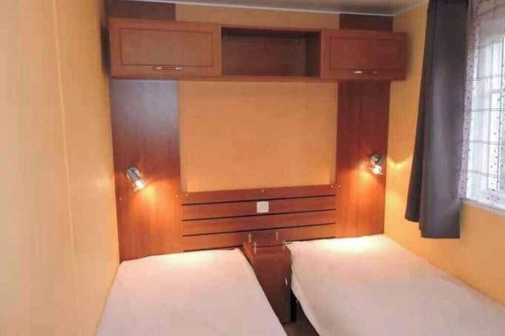 🌞 Mobil-home climatisé 6 pers – Camping 3⭐ avec piscine – Landes – dès 70€/nuit in Sainte-Eulalie-en-Born, Côte d’Argent