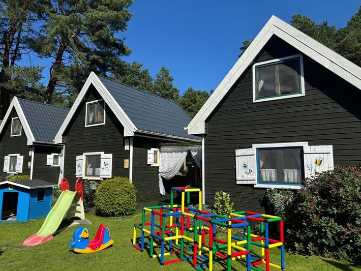 Domek letniskowy dla 7 osób, z ogród w Dębki