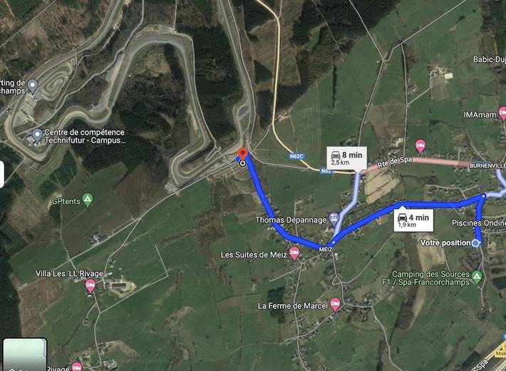 Location de vacances pour 3 personnes, avec jardin et vue dans Burnenville - 2