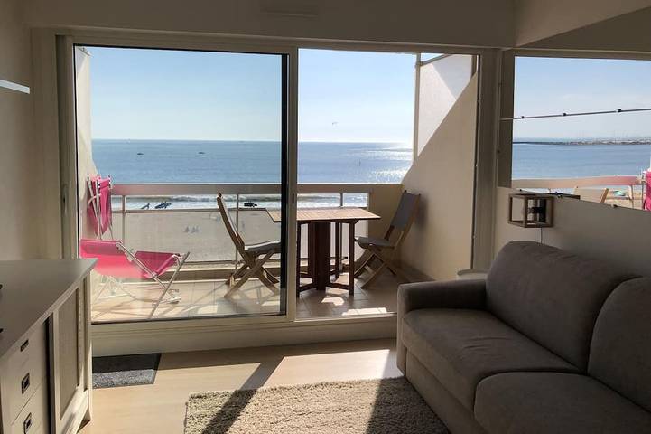 Gîte pour 4 personnes, avec balcon dans Casino De Pornichet