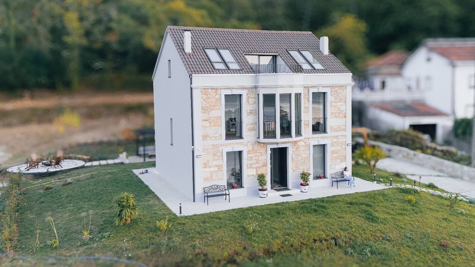 Entire apartment, Terrace, jacuzzi and spectacular views of the estuary in Boa, Noia