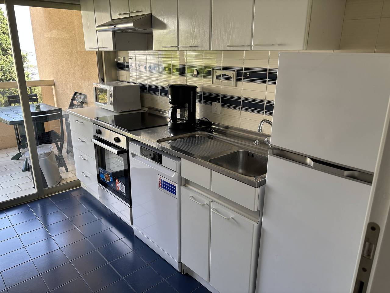 Appartement de vacances entier, Giotto - Grand 2P avec garage et terrasse aperçu mer in Menton, Région de Nice