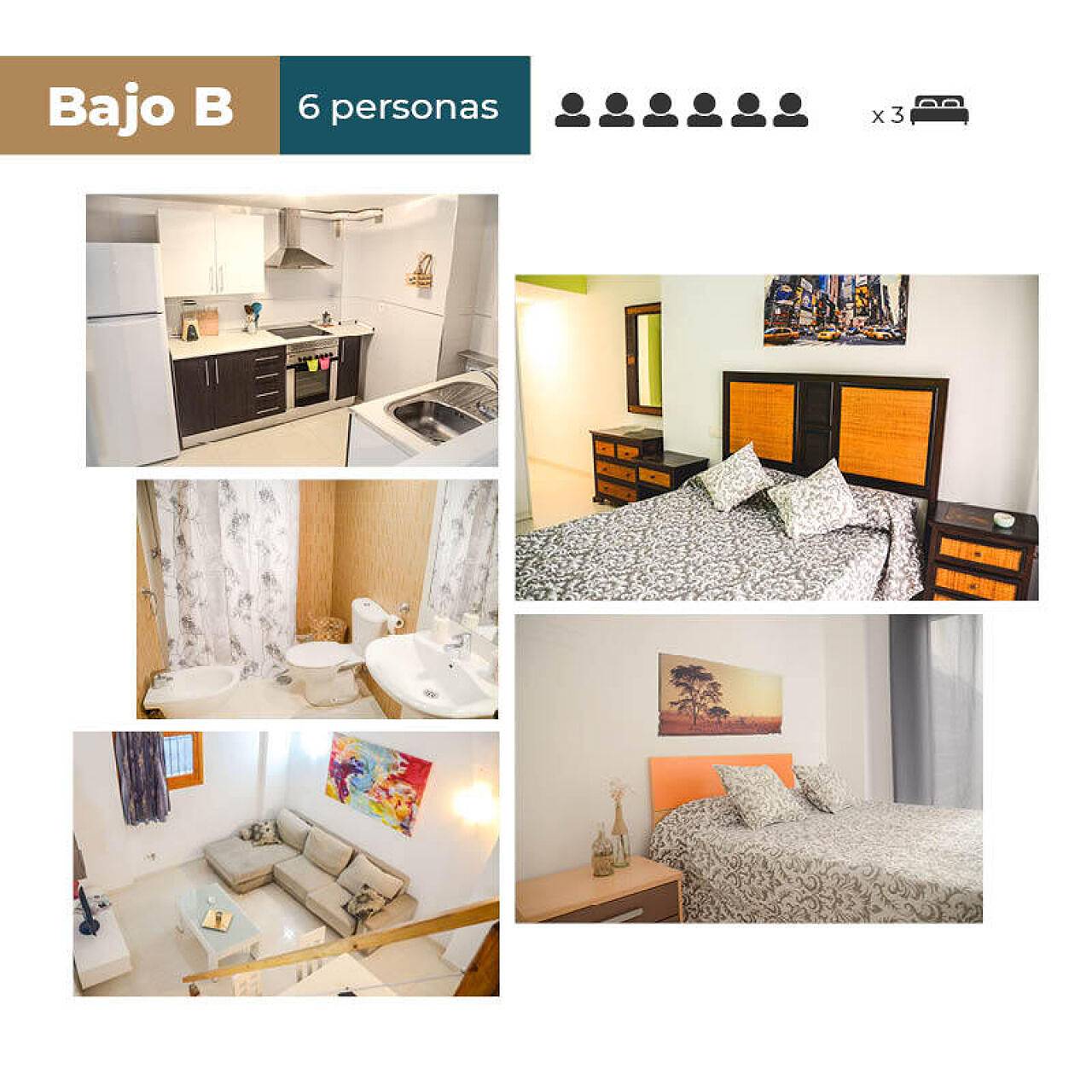 Entire apartment, Apto. Centro Histórico | Bj B | 6 pax. in Cartagena, Costa Cálida