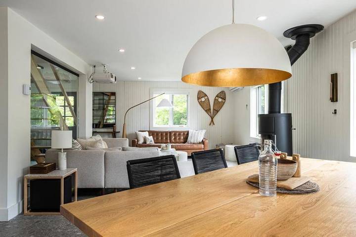 Chalet pour 8 personnes, avec balcon ainsi que jacuzzi et sauna dans Mont-Tremblant