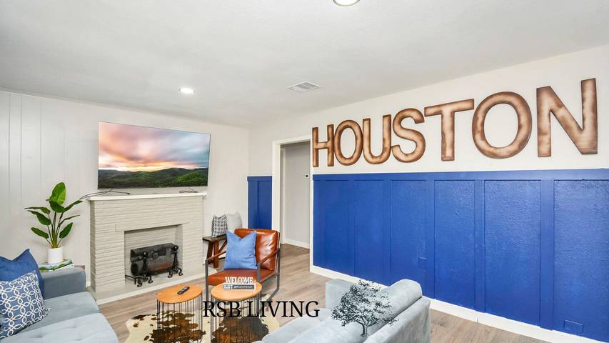 Ferienhaus für 16 Personen, mit Garten und Terrasse, mit Haustier in Houston