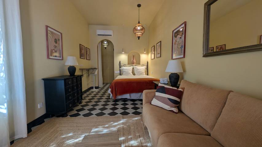 Hôtel pour 2 personnes, avec Balcon ainsi que Terrasse et Jardin