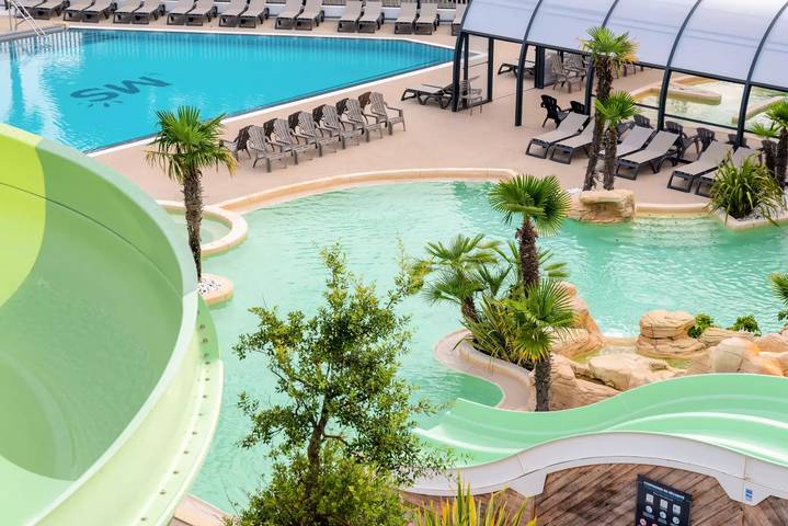 Mobile home for 4 people, with sauna and terrace, with pets - 1