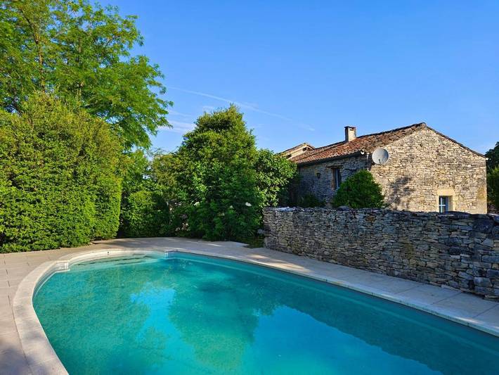 Holiday home for 9 people, with garden and view as well as pool - 1