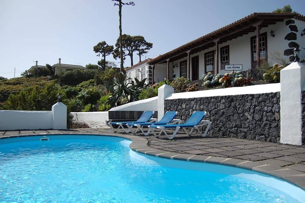 Ganze Wohnung, Charmante Casa Rural Lina Medina in Villa de Mazo mit Pool und atember in La Polvacera, Breña Baja
