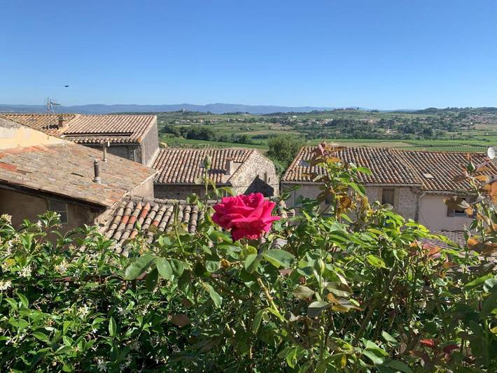 Location de vacances pour 2 personnes, avec terrasse ainsi que piscine et vue à Saint-Pons-de-Mauchiens - 4