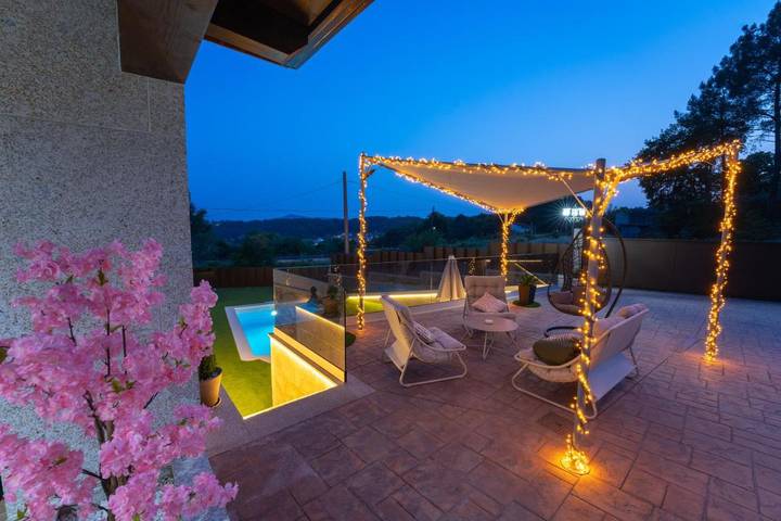 Chalet para 5 personas, con piscina además de vistas y jardín en Provincia de Orense - 3