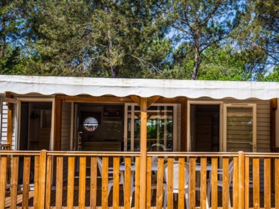 Camping Paradis Carcans Lacanau - Mobilhome 4 personas - Prestige 2ch in Carcans, Lesparre-Médoc region