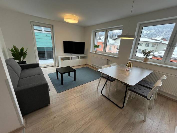 Ferienwohnung für 3 Personen, mit Balkon und Terrasse sowie Ausblick in Bischofshofen - 2