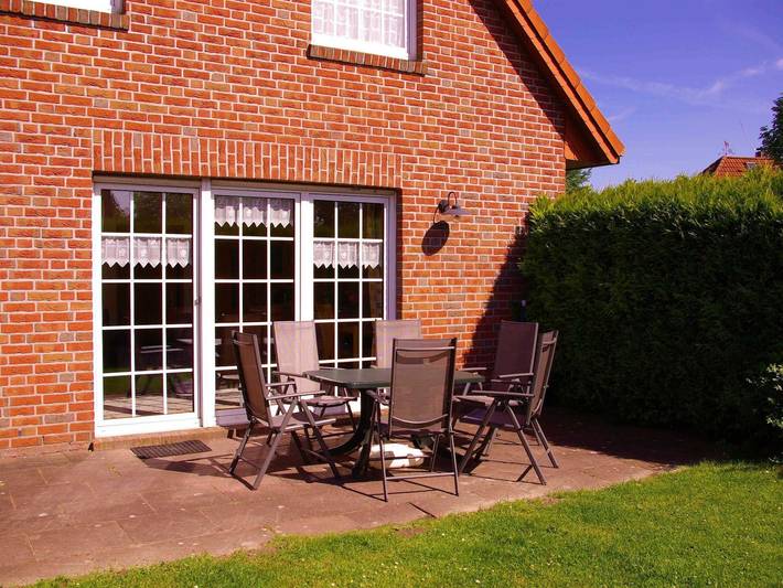 Ferienhaus für 7 Personen, mit Terrasse und Garten in Hooksiel