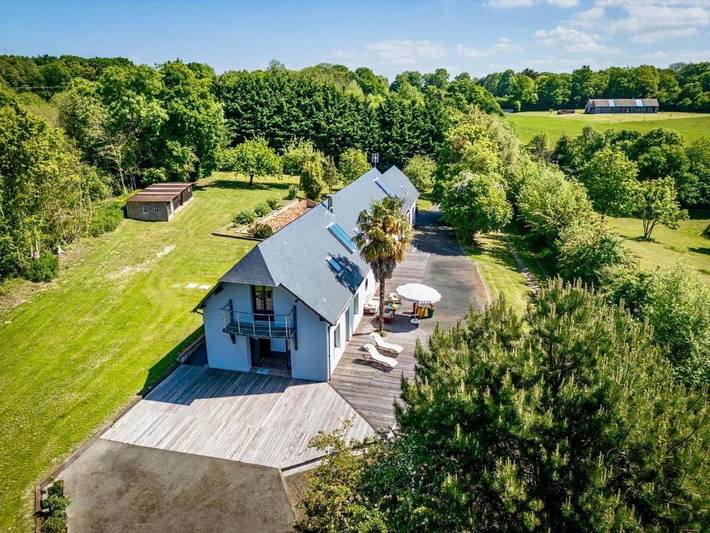 Villa pour 12 personnes, avec jardin