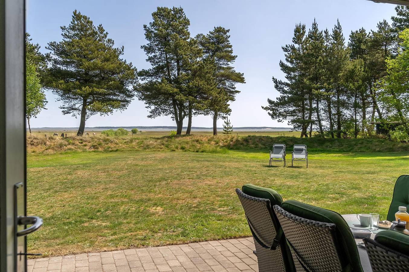 Pet friendly home in Blåvand with house sea view in Ho, Varde