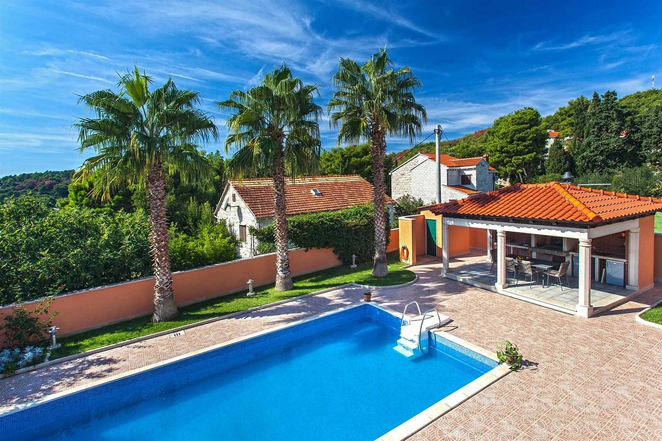 Villa per 8 persone con piscina in Sumartin, Brac