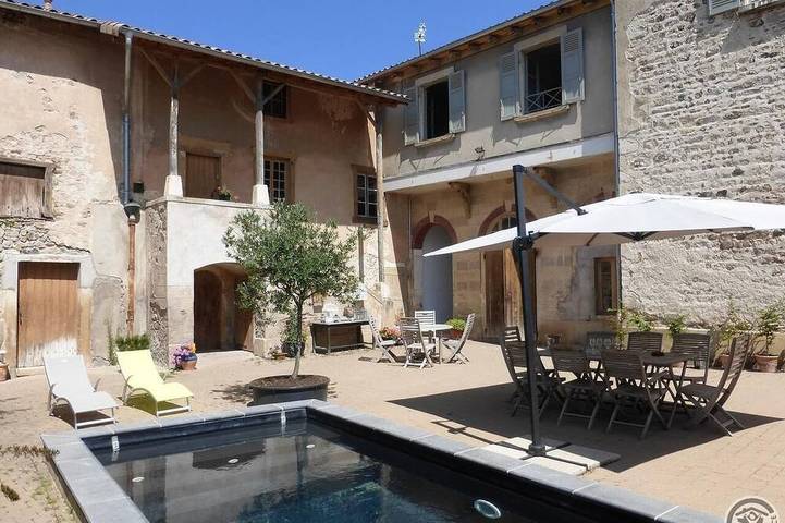 Maison de vacances pour 13 personnes, avec jardin et piscine